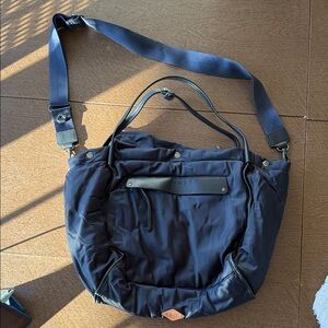 MZ Wallace Large Navy Blue Tote Bag